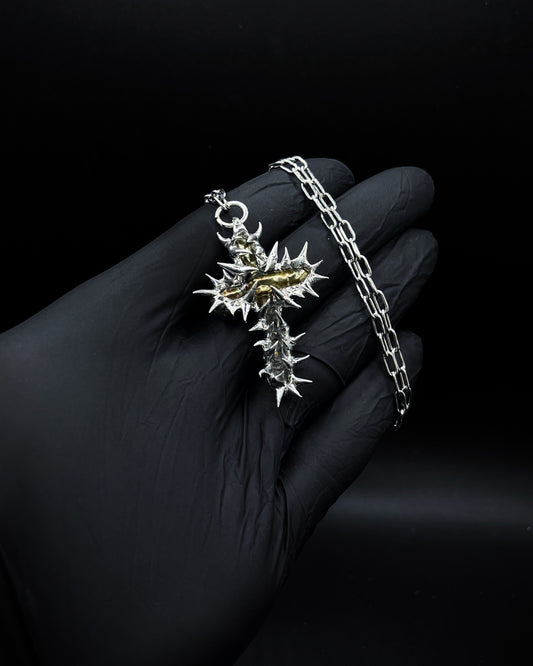 Nature Cross Necklace