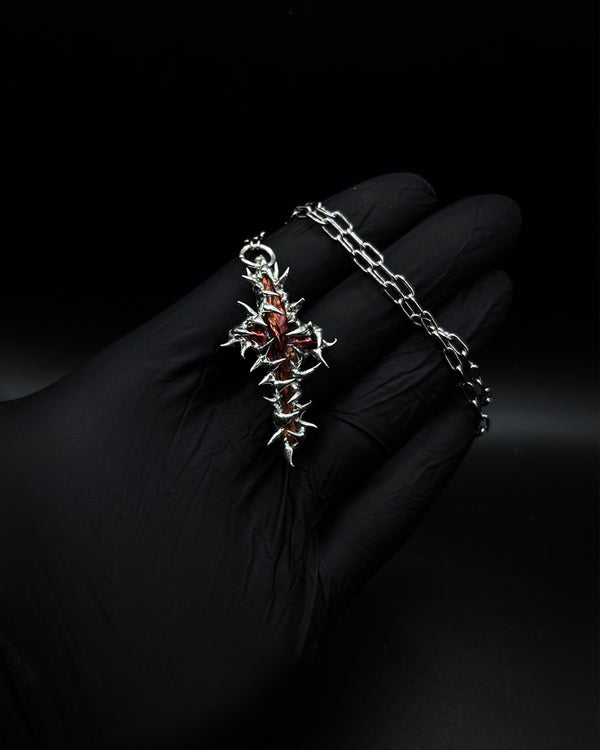 Lava Cross Necklace